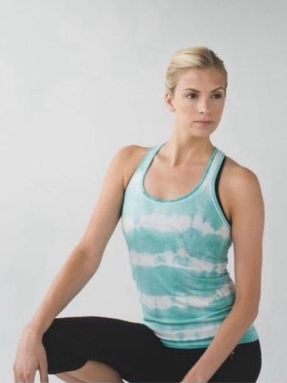 lululemon athletica Women’s Mint Tie-Dye Racerback Tank